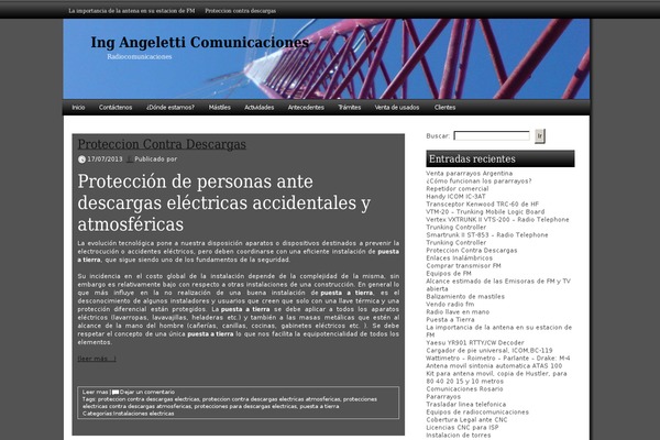 ingangeletti.com site used Avada-mejorserver