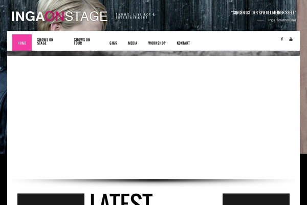 IronBand theme site design template sample