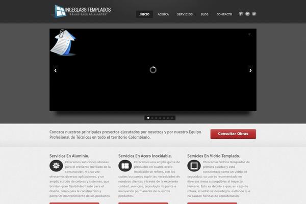 Momento theme site design template sample