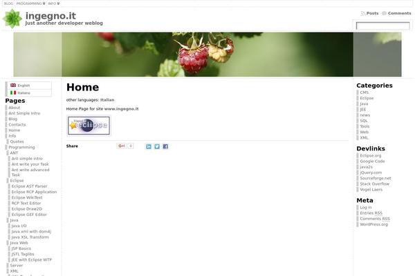 Atahualpa theme site design template sample