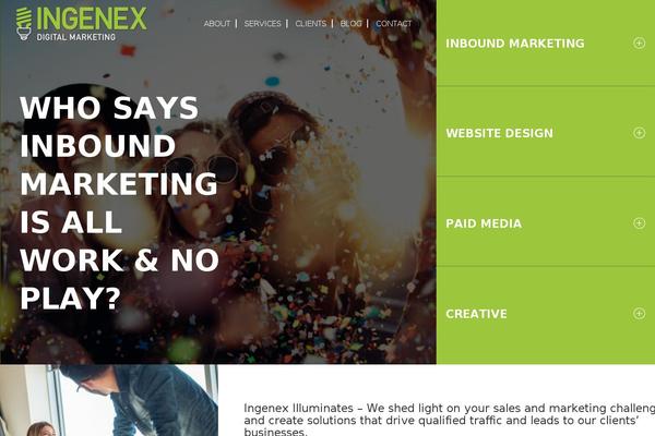 ingenexdigital.com site used GeneratePress