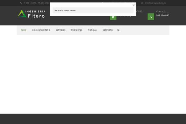 Constructo theme site design template sample