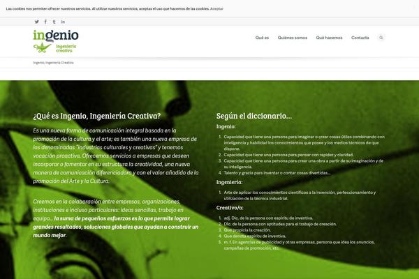 ingenioic.es site used Flexform