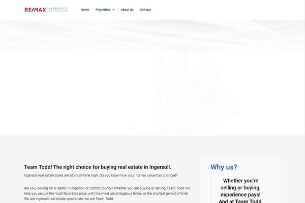 Houzez theme site design template sample