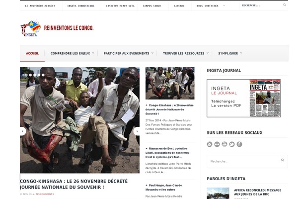 Site using Dynamic Content Gallery plugin