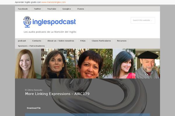 inglespodcast.com site used Podcastpro_temp