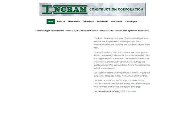 ingram-construction.com site used Ingram