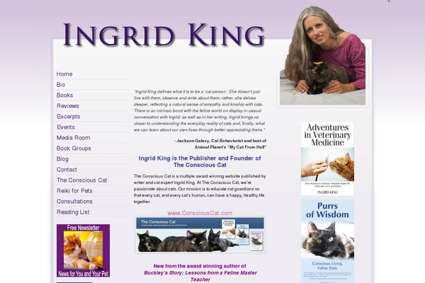 ingridking.com site used Buckley