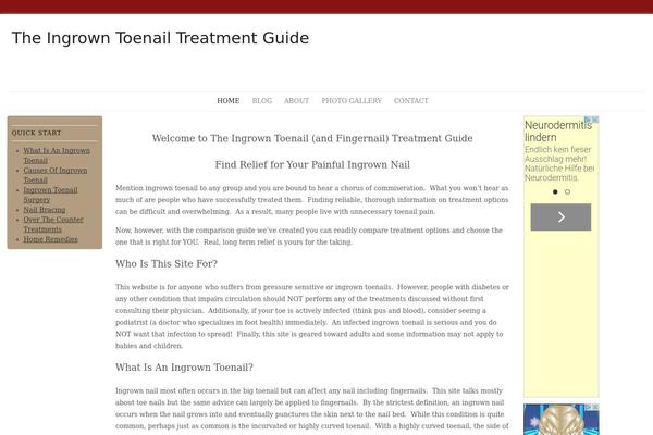 Headway theme site design template sample