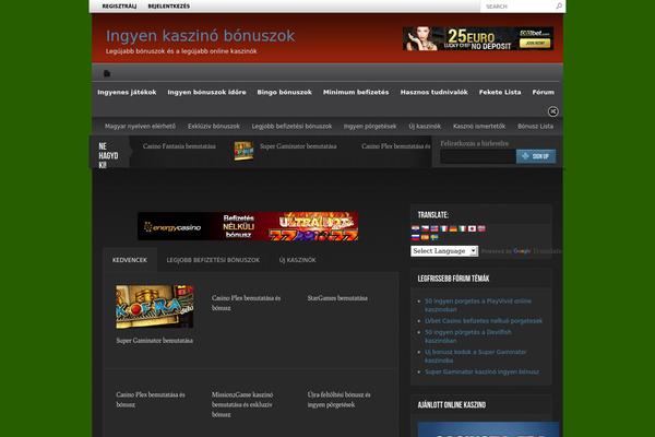 ingyenbonuszok.com site used Made-theme