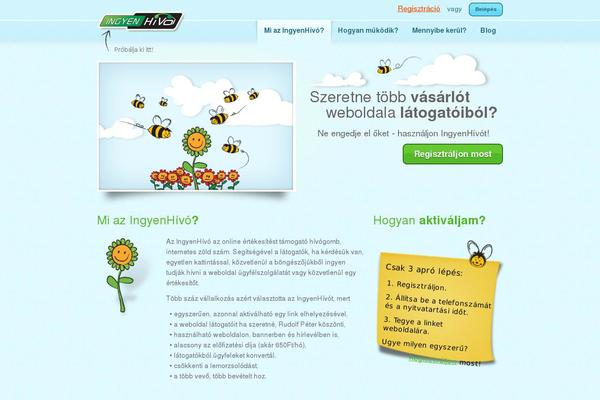 ingyenhivo.hu site used Greencaller