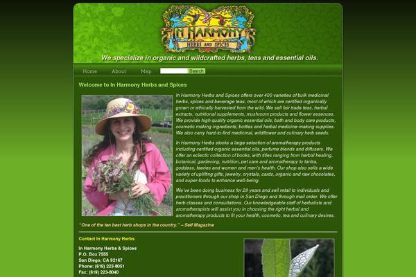 inharmonyherbs.com site used Inharmony20