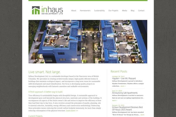 inhaus.ca site used Creation