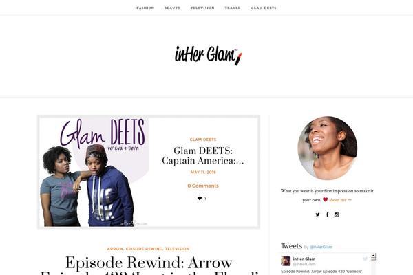 inherglam.com site used Represent