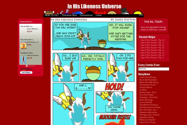 ComicPress theme site design template sample