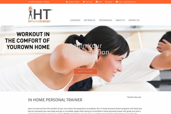 inhometrainer.ca site used Inhometrainer