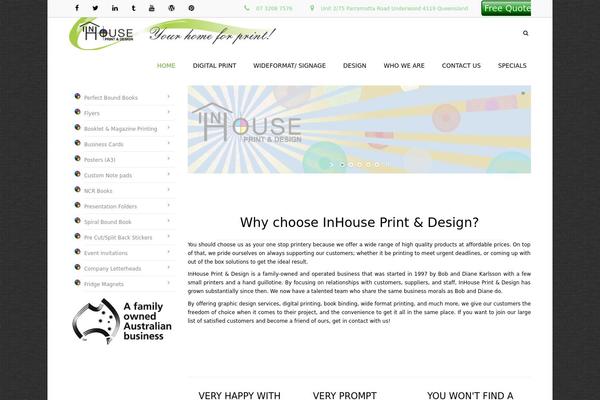 Altus theme site design template sample