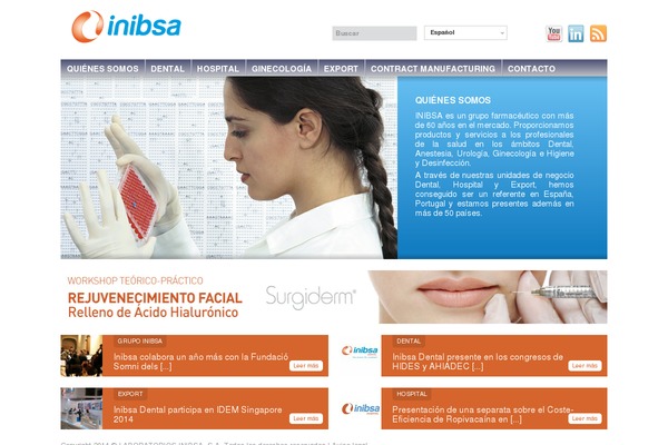 inibsa WordPress theme, websites list used inibsa theme inibsa theme websites examples