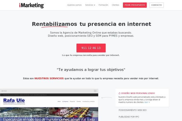 iniciamarketing.com site used Agencia