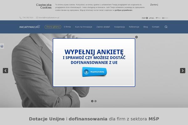 inicjatywaeuro.pl site used Novusnew