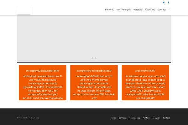 Dante theme site design template sample