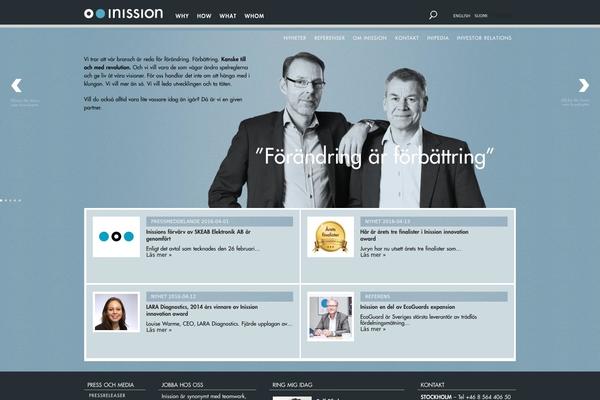 inission.se site used Inission