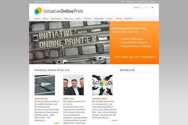 initiative-online-print.de site used Iop