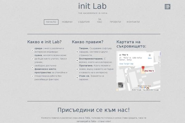 initlab.org site used Initlanesis
