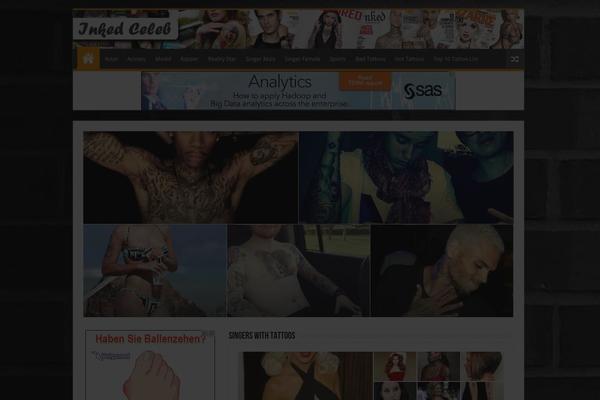 Sahifa theme site design template sample