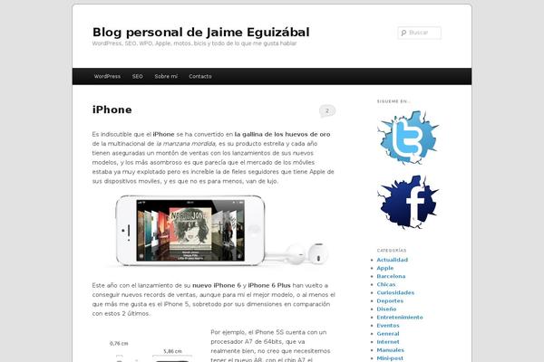 Site using Asesor de Cookies para normativa española plugin