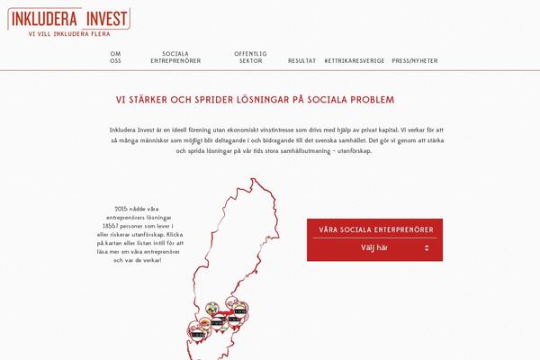 inkluderainvest.se site used Inkludera2013