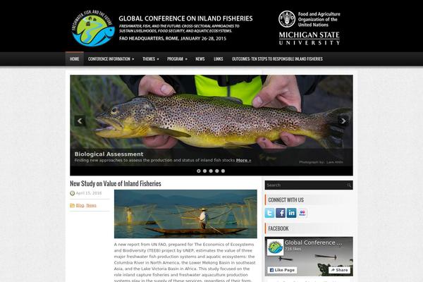 inlandfisheries.org site used Newsglobe
