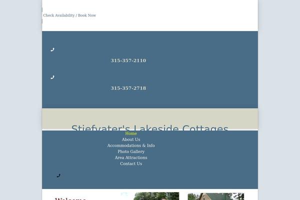 Pro theme site design template sample