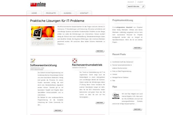 inline.de site used Blankthree