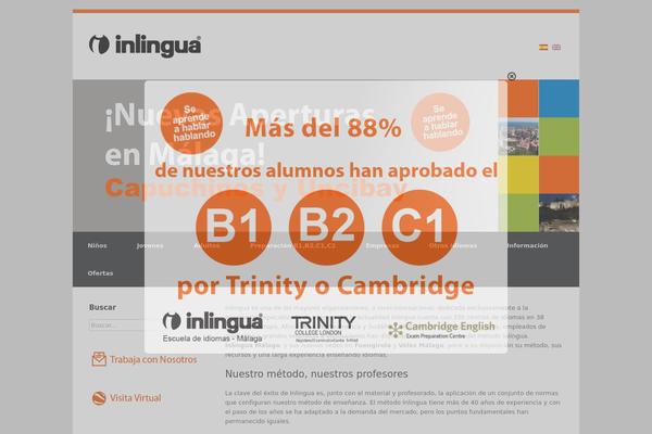 Vantage theme site design template sample