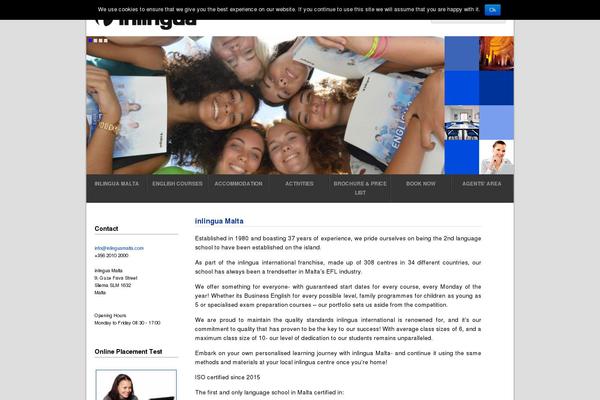 inlinguamalta.com site used Corporateinlingua