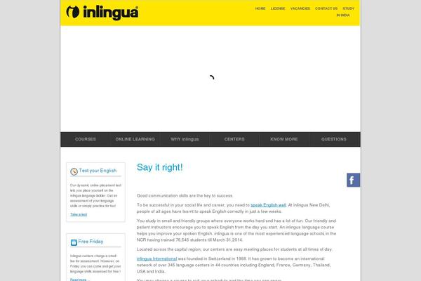 corporateInlingua WordPress theme, websites list used corporateInlingua theme corporateInlingua theme websites examples