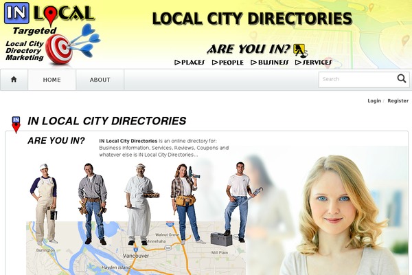 template_INLocal theme websites examples