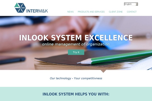 inlook.eu site used Intermk