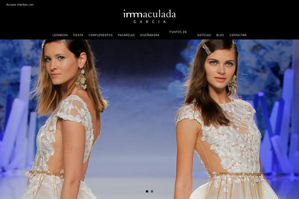 inmaculadagarcia.com site used Avada