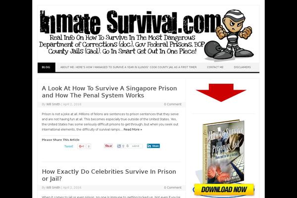 inmatesurvival.com site used Iconic One Pro