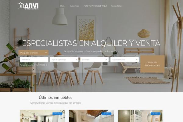WP Residence theme site design template sample