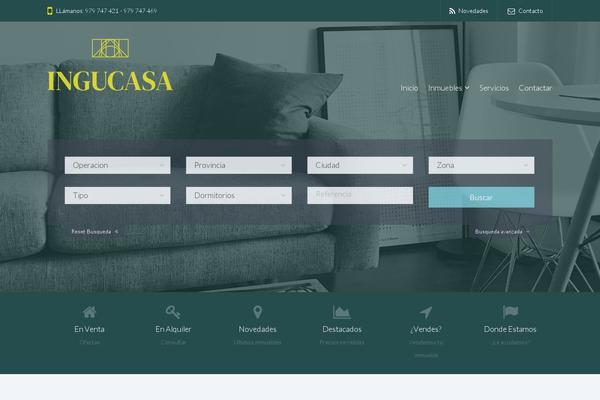 Wpcasa-bahia theme site design template sample