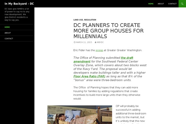 Twenty Fourteen theme site design template sample