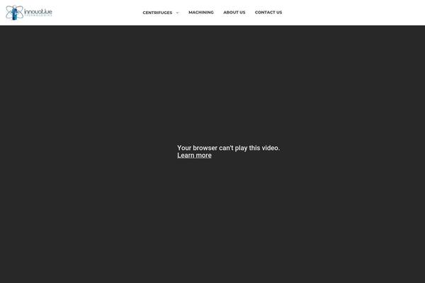 Infinite theme site design template sample