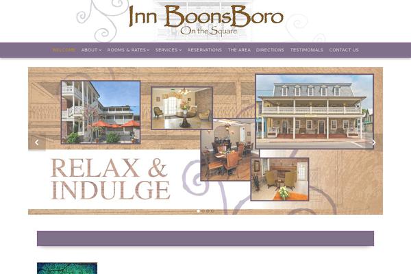 innboonsboro.com site used Senses