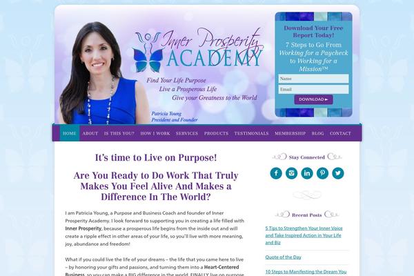 innerprosperityacademy.com site used Lifestyle Pro