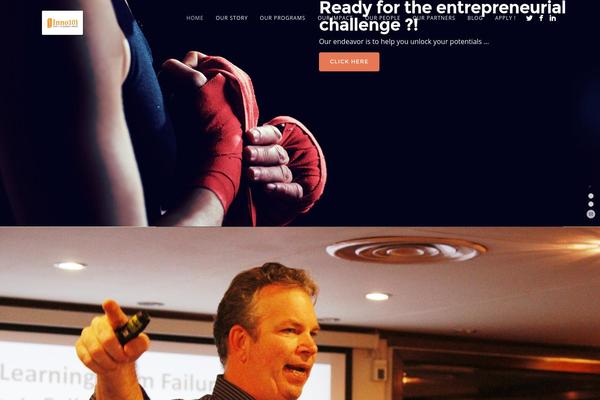 Story theme site design template sample