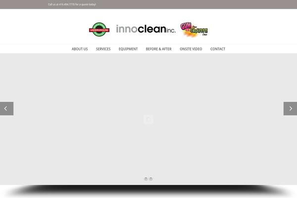 innoclean.ca site used Inno
