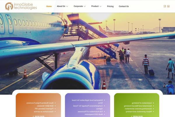 innoglobetech.com site used Skyetheme